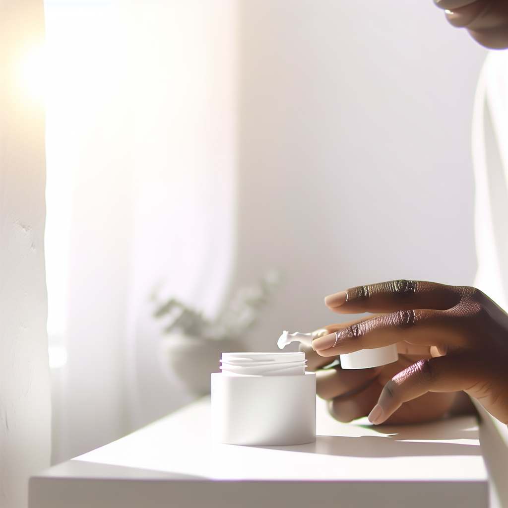 Morning hand care routine